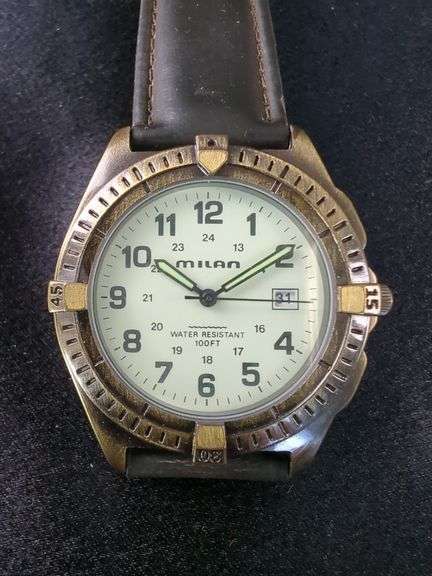 Two Wrist Watches: Milan and Advance, Unknown Working Order