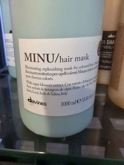 Davines MINU Hair Mask & OI Shampoo, Qty 5
