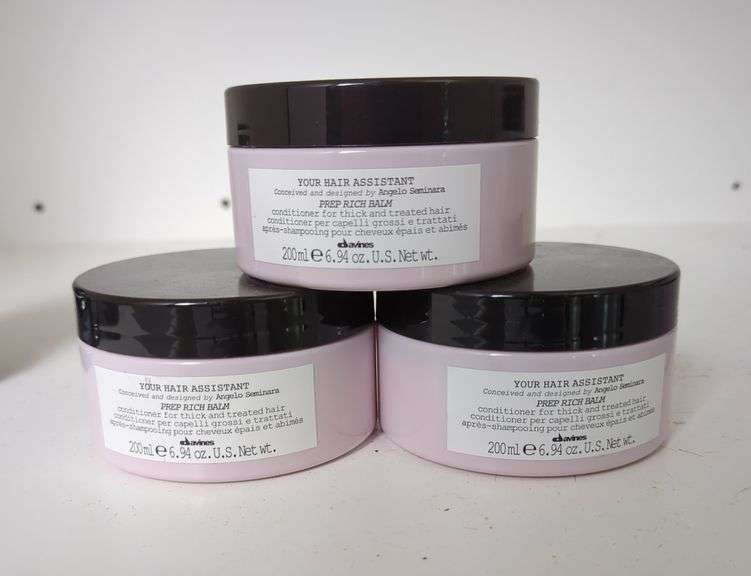 Davines 'Your Hair Assistant' Prep Rich Balm, Qty 3