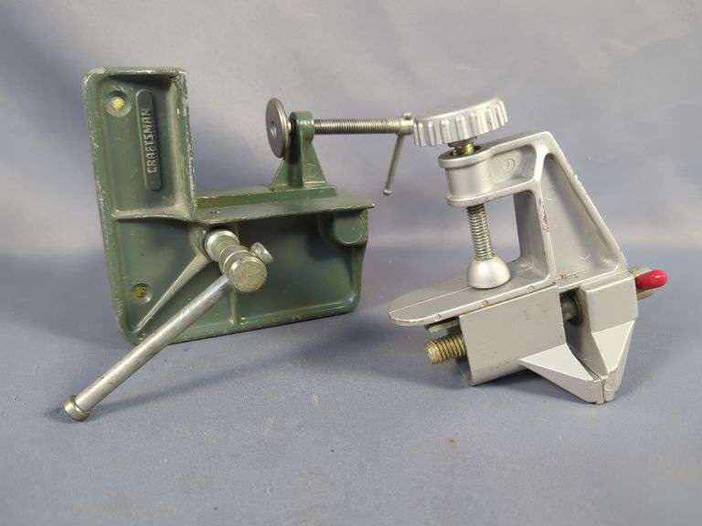 Miniature Vises and Anvil