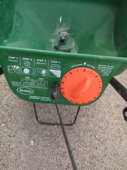 Scotts Turf Builder Edgeguard Mini Broadcast Spreader
