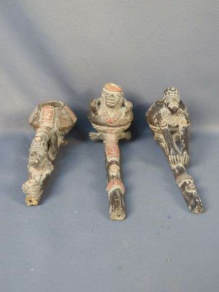 Ceramic/Clay Figurative Pipes