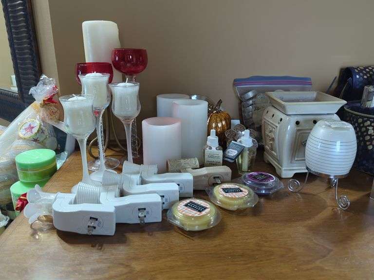 Candles, Fragrance Plug In Diffusers, Wax Melts And More and Home Fragrance Assortment