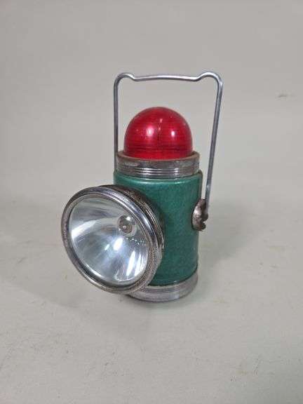 Hamilton Vintage Camping Lantern, And Resin Deer Antler Toilet Paper Holder