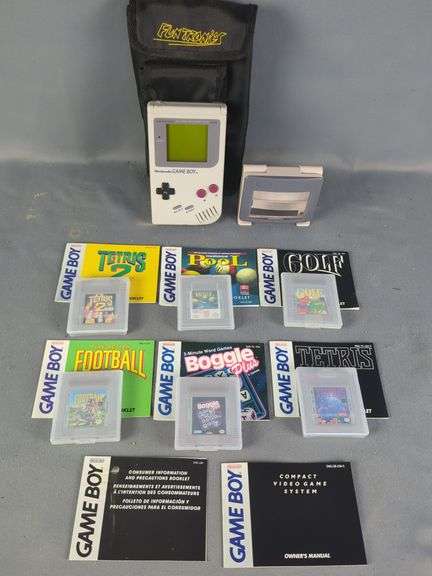 Nintendo Game Boy Console with Games & Accessories