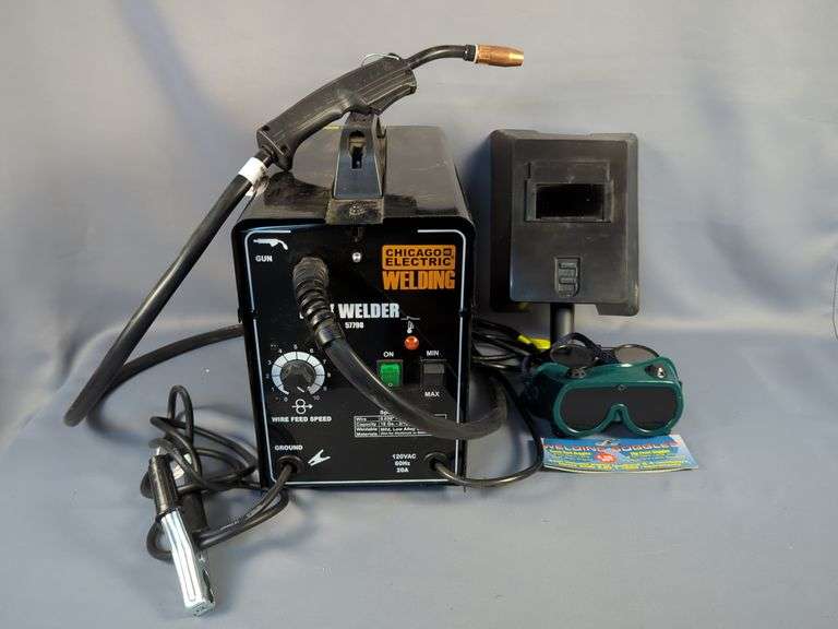 Chicago Electric Welding Flux Welder 57798 with Accessories