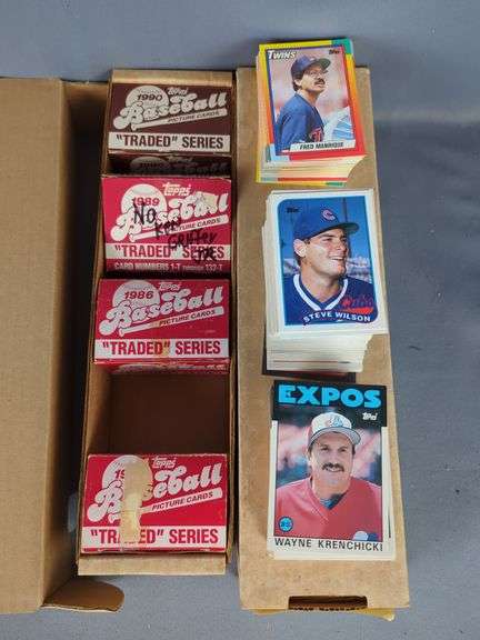 Topps Baseball Cards 1986- 1992