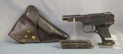 Nambu Type 94 8mm Pistol SN# 13666, 2 Total Mags, In Leather Holster