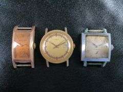 Benrus, Timex, and Elgin Watches, Qty. 3, Unknown Working Order