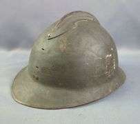 WWII French Helmet With Original Liner