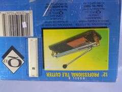 Tile Installation Tools: QEP 12" Tile Cutter, Trowels, and Scrapers