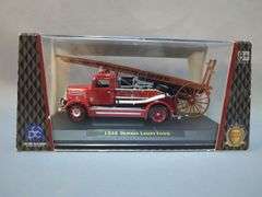 Lucky Die Cast 1/43 Signature Series Fire Engine Models: 1921 Dennis N Type, 1932 Buffalo Type 50, 1938 Dennis Light Four