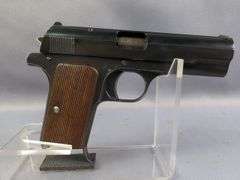 Hungarian P. Mod 37 7.65mm  Pistol SN# 26304, 2 Total Mags, In Leather Holster With Belt