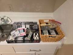 Eyelash Extension Supplies Including Lashes, Adhesive and Applicators