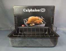 Calphalon 13" x 16" Classic Nonstick Roaster With Rack, With Original Box