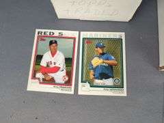 Topps Baseball Cards 1999-2000 & 2004