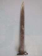 British Enfield Military 12" Bayonet with Wood Handle