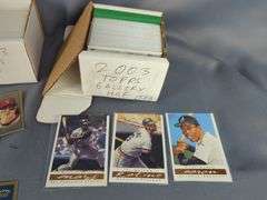 Topps Baseball Cards 2000-2005