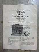 Crosley 51-P Portable Receiver, Speaker and More