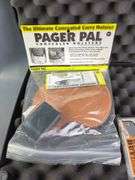 Plano Gun Guard Case With Foam Interior, Pager Pal Concealed Carry Leather Holster (New In Package), And Leather Shoulder Holster Marked 40