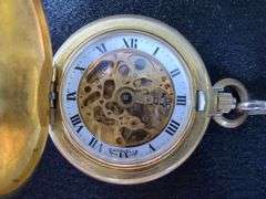 Caravelle Bulova Pocket Watch - Swiss Made, Unknown Working Order