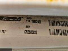 Kenmore Elite Washing Machine - Model 110.15952400