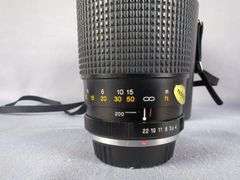Sears KSX 35mm Film Camera with Vivitar Lens and Accessories