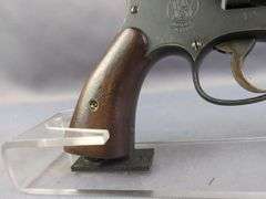 Smith & Wesson Victory Model .38 S&W Spl 6-Shot Revolver SN# 460169, In Leather Shoulder Holster