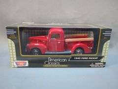 Motor Max American Classics 1:24 Scale Diecast Ford Truck and Woody Wagon Set