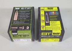 Nosler E-Tip And Ballistic Tip .30 Cal Bullets, Both 50 Count, Both Unopened