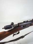 Soc. Ind. Suisse Vetterli Stutzer 10mm Bolt Action Rifle SN# 49531, Leather Sling, With Socket Bayonet