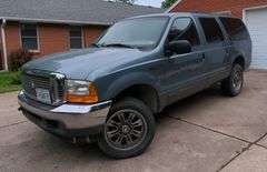 2001 Ford Excursion SUV, VIN 1FMNU41L51EB11718, Mileage Showing On Odometer 212644, Missouri Title, See Details For Video