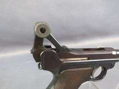 DWM Luger 9mm Para Pistol SN# 2813, 2 Total Mags, In Leather Holster