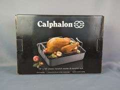 Calphalon 13" x 16" Classic Nonstick Roaster With Rack, With Original Box