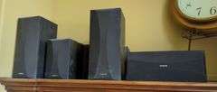 Onkyo Speakers with Vizio Subwoofer, Qty 7