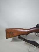 China Chiang Kai-shek Type 24 7.92x57mm Mauser Bolt Action Rifle SN# K4344, Cal Is Believed To Be 7.92x57mm Mauser, With Bayonet, Leather Sling