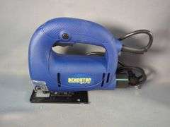 Benchtop Pro Variable Speed Jig Saw , Swingline Corded Nailer, Michigan Industrial Tools 6 1/2" Woodworkers Vise, And More