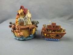 Noah's Ark Figurines and Decorative Items