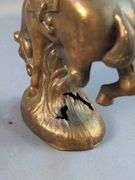 Collection Of Brass Cowboy Figurines