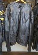 I K Leather Motorcycle Jacket - Size 58