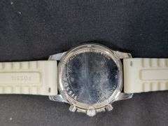 Men's Fossil Wrist Watch With Silicone Band