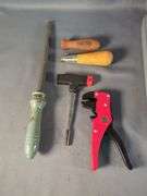 Ultra Steel Cordless Power Drill, Includes Battery, Charger, And Case And Various Hand Tools