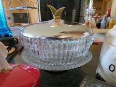 Decorative Lidded Dishes and Trinket Boxes, Qty 4