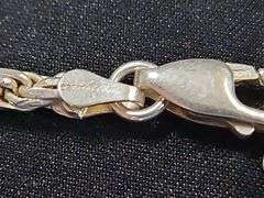 Sterling Silver Necklaces, Qty 2, And Sterling Silver Medallion Pendant