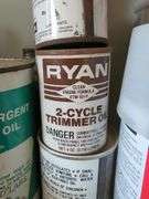 Assorted Motor Oils, Automotive Cleaners, and Coatings