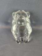 Collection of Clear Glass Animal Figurines