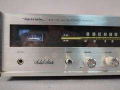 Realistic STA-14A Receiver and Panasonic RD-7673 Turntable