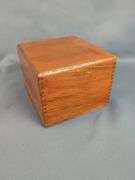 Wooden Box Collection with Corina Eagles Cigar Box and Small MD USA Boxes