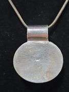 Sterling Silver Necklaces, Qty 2, And Sterling Silver Medallion Pendant