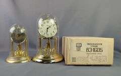 Howard Miller And Wynwood Domed Clocks, And Montgomery Ward Troubadoor Chime